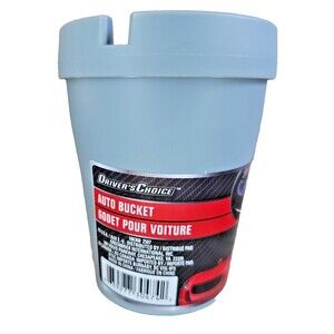 Driver’s Choice Auto Butt Bucket Car Ashtray Cup Holder Gray Cigarette Extinguis